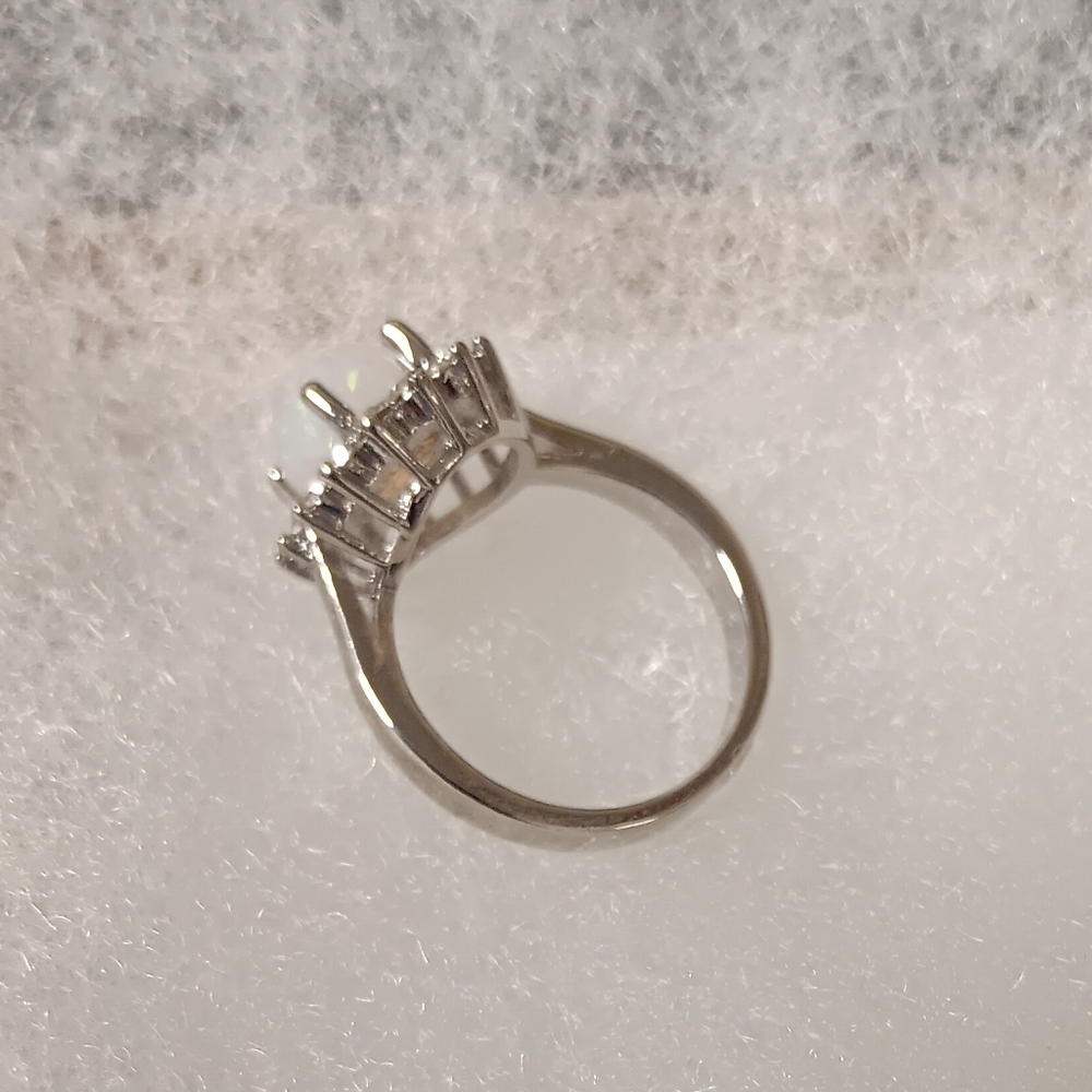 Opal CZ Ring  (NEW) - Picture 5 of 8